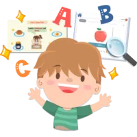 預習教材,並搭配HiQuiz閃示卡熟悉字彙。 兒童美語-兒童線上英文課程